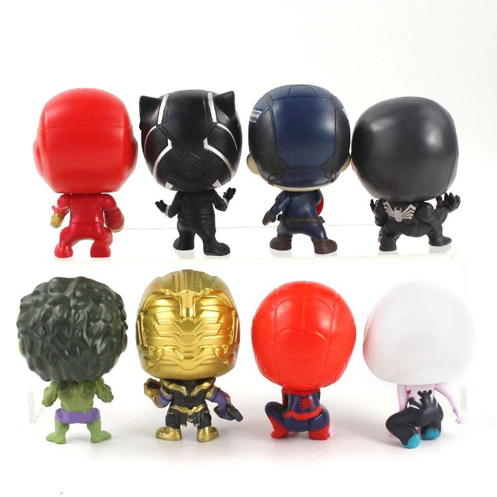 Mô Hình Nhân Vật Hoạt Hình Avengers Bằng PVC Trang Trí Bàn Làm Việc