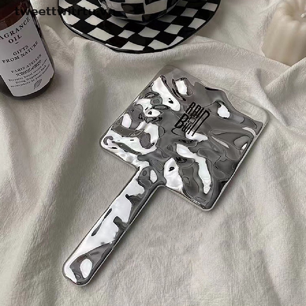 1 Gương Trang Điểm Cầm Tay Phong Cách Retro 2022