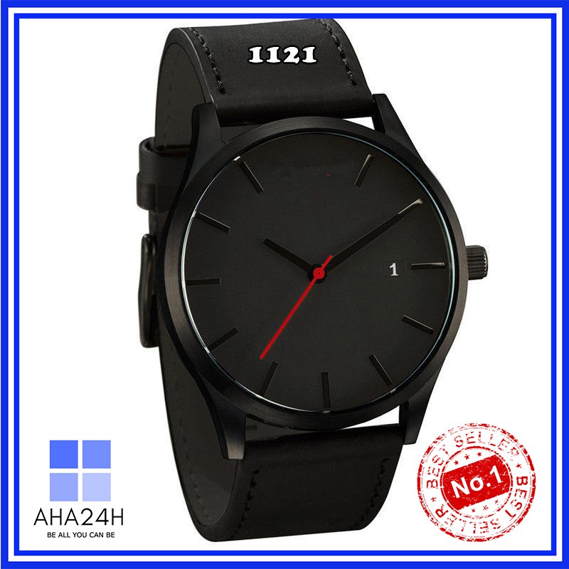 ĐỒNG HỒ NAM NỮ MẶT VINTAGE ĐƠN GIẢN SÀNH ĐIỆU AH1121 | BigBuy360 - bigbuy360.vn