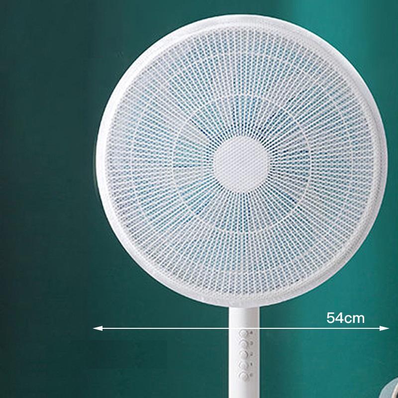 Lưới bọc quạt an toàn cho bé, trùm lồng quạt có dây rút điều chỉnh