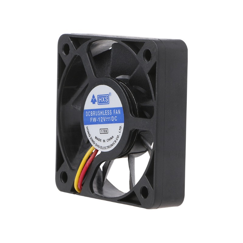 Quạt Tản Nhiệt Mini 50mm X 50mm X 10mm Dc 12v 3pin 9 Lưỡi 5010