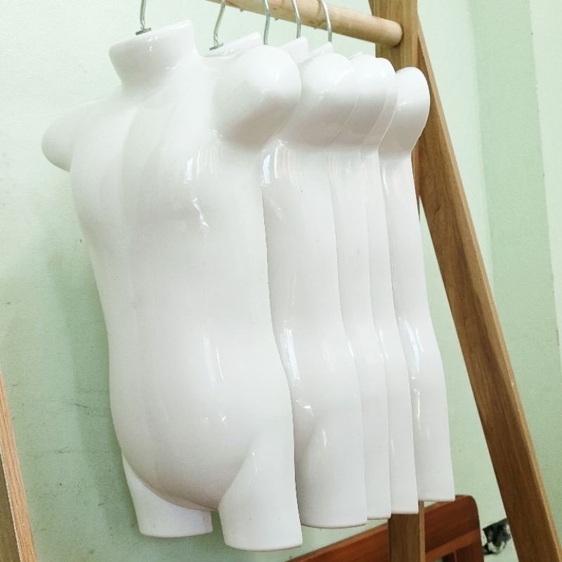 Combo 5 canh máng trẻ em màu trắng cho shop thời trang