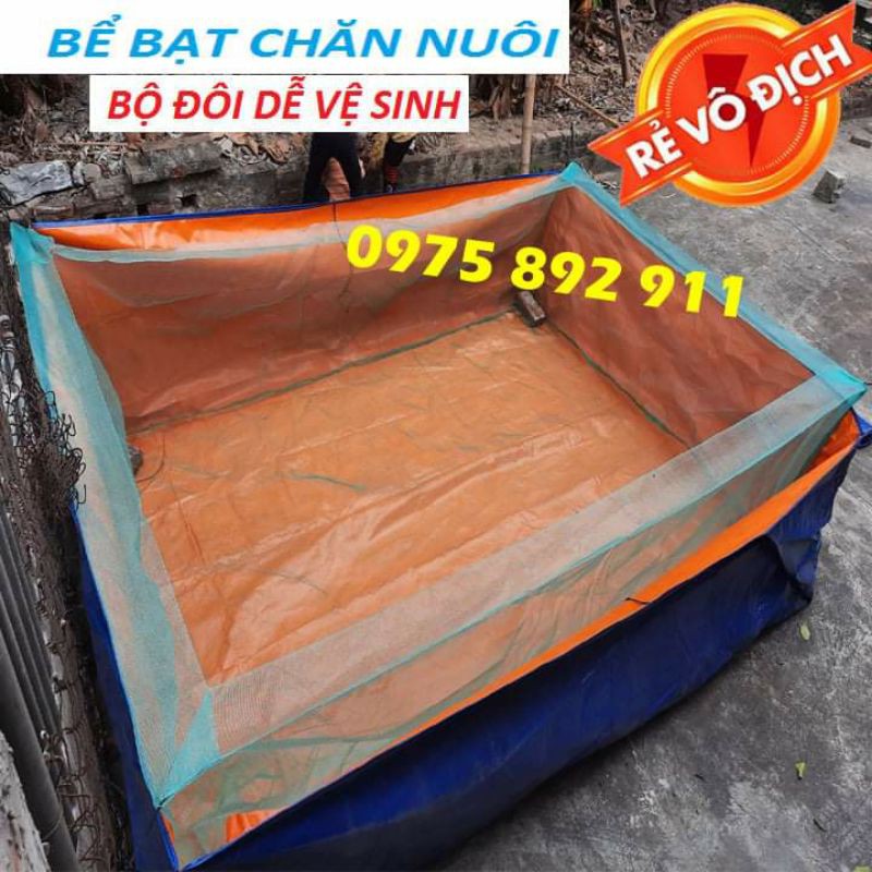 BỘ ĐÔI - BỂ BẠT NUÔI ỐC ,ẾCH , CÁ , LƯƠN