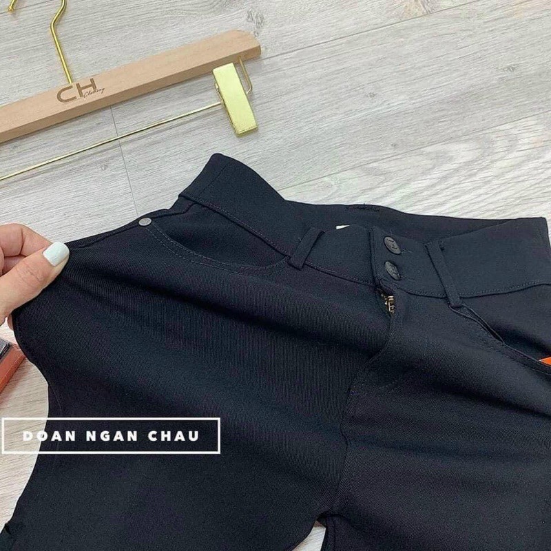 [Mã SKAMSALE06 giảm 10% tối đa 100K đơn 150K] QUẦN LEGGING 2 KHUY HỘP CAM FULL HỘP HÀNG SIÊU ĐẸP