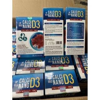 Hp Gold Calci Nano D3 Tảo Biển Đỏ K2 Bổ sung canxi, chống còi xương, loãng xương, phát triển nhanh