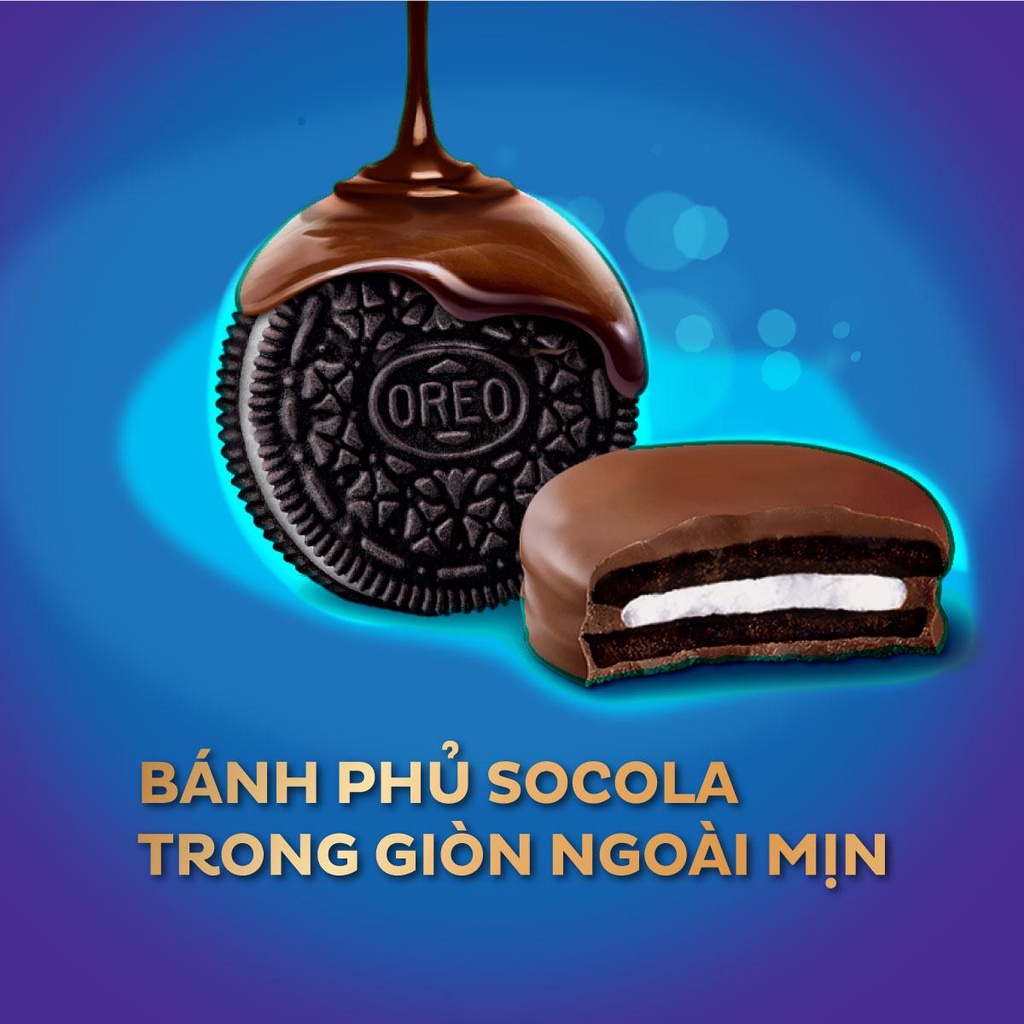 Combo 2 Hộp Bánh Quy OREO Phủ Socola 2x150g