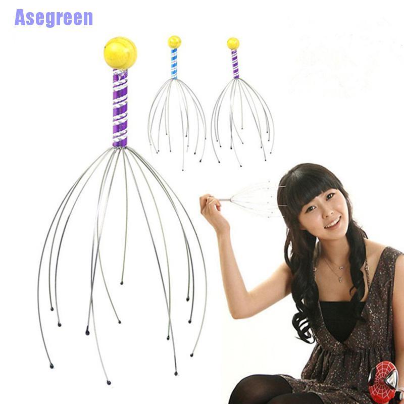 (Hàng Mới Về) Dụng Cụ Mát Xa Da Đầu Hình Bạch Tuộc