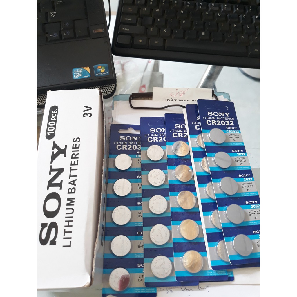 Pin 3V Cmos Sony CR2032 - Vĩ 5 Viên