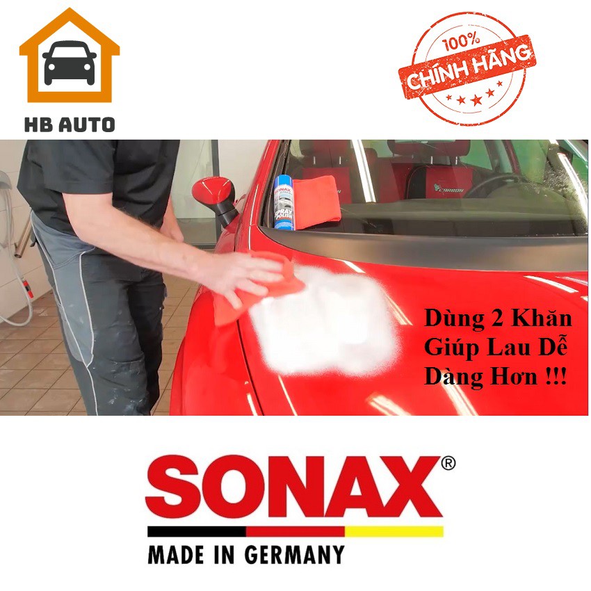 Đánh bóng sơn xe dạng bọt Sonax Xtreme Spray Polish  241300-320ml