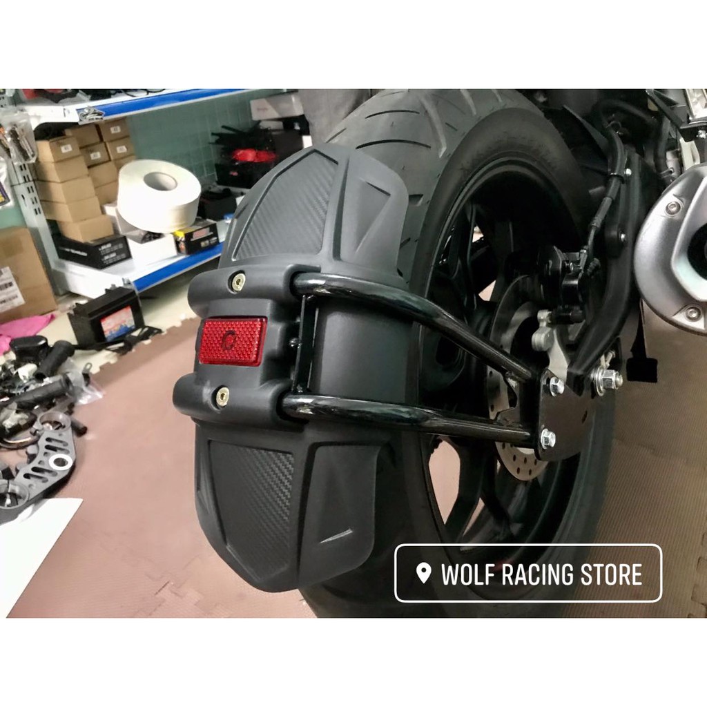 Dè chắn bùn KTM, Dè chắn bùn 1 chân chắc chắn