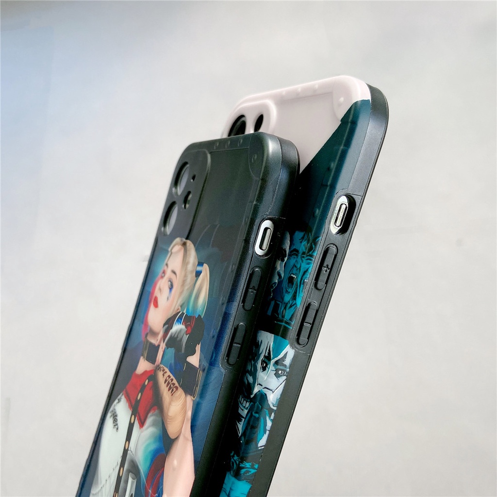 Ốp điện thoại nhựa hình Joker Harley Quinn thích hợp cho Iphone14 13 12 11 PRO MAX 7/8plus SE2020 X/XS XR XSMAX