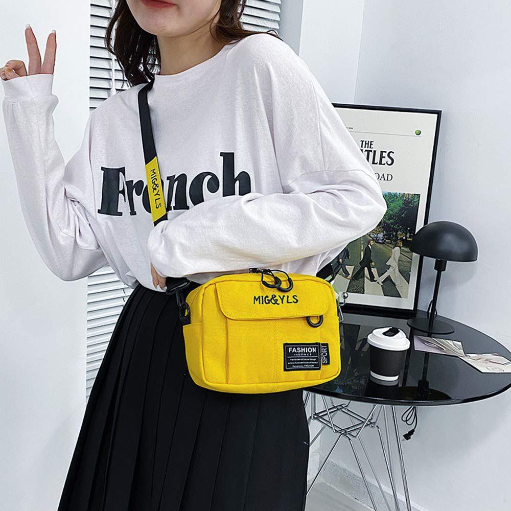 KENT1 Túi canvas Có Dây Kéo Thời Trang