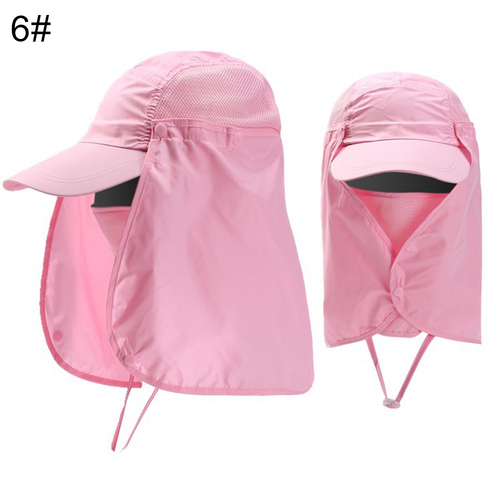 Nón Rộng Vành Có Khẩu Trang Che Cổ Chống Nắng