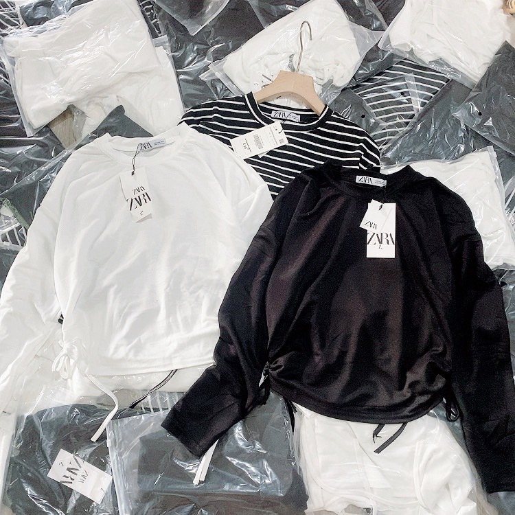 ÁO PULL DT RÚT DÂY 2 BÊN CHO NỮ