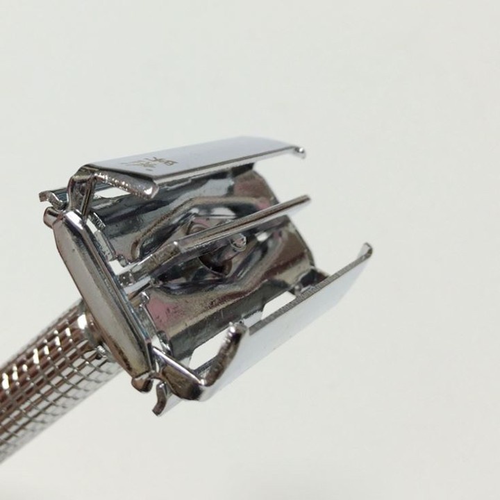 Dao Cạo Râu Inox NANJIE NJ997 | Dụng Cụ Cạo Râu Lưỡi Lam Cổ Điển, Đẹp, Sang Trọng, Sạch Mịn Màng