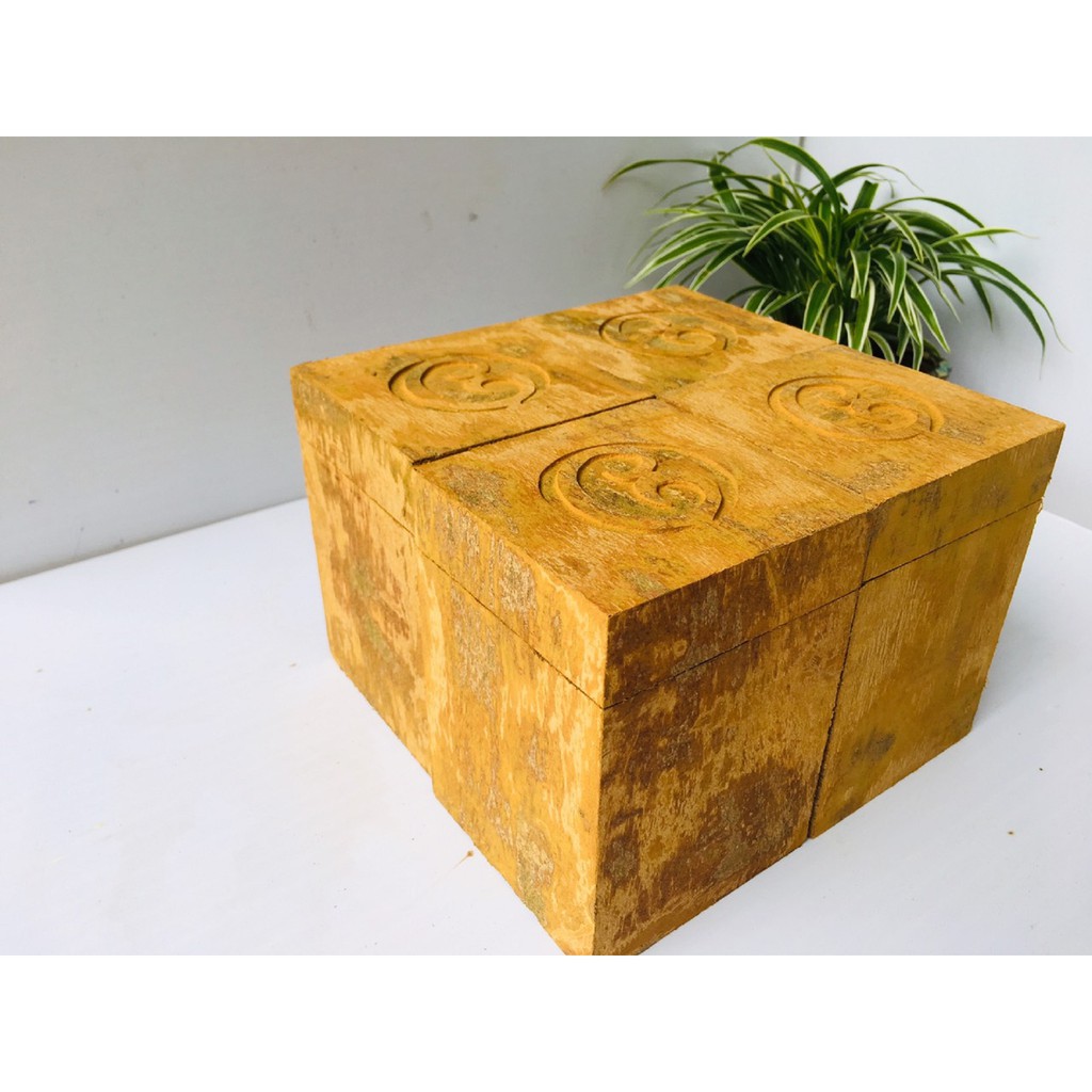 Hộp thủ công làm bằng Vỏ quế Cinnamon box