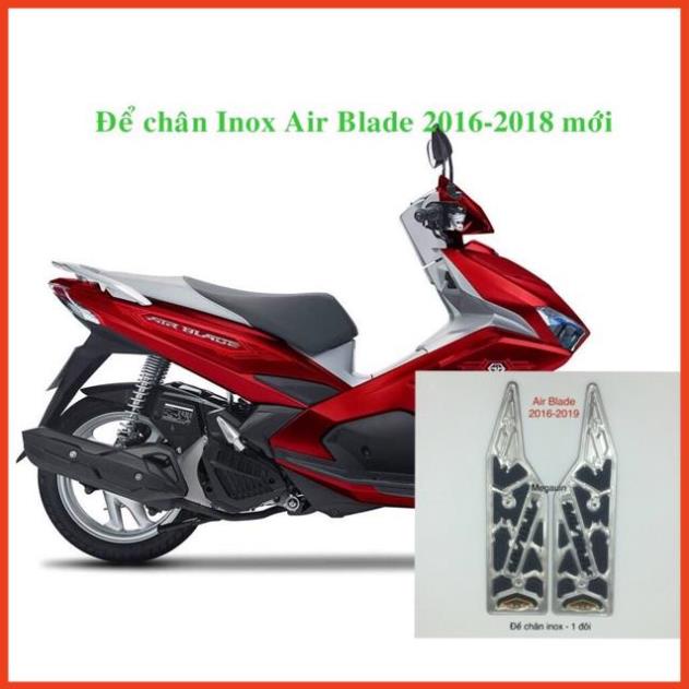 Thảm để chân inox Air Blade 2013 - 2020 (giá 1 đôi)