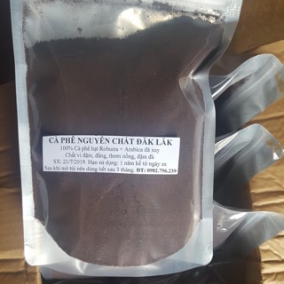Cafe nhân rang xay nguyên chất 100%_ 500gr