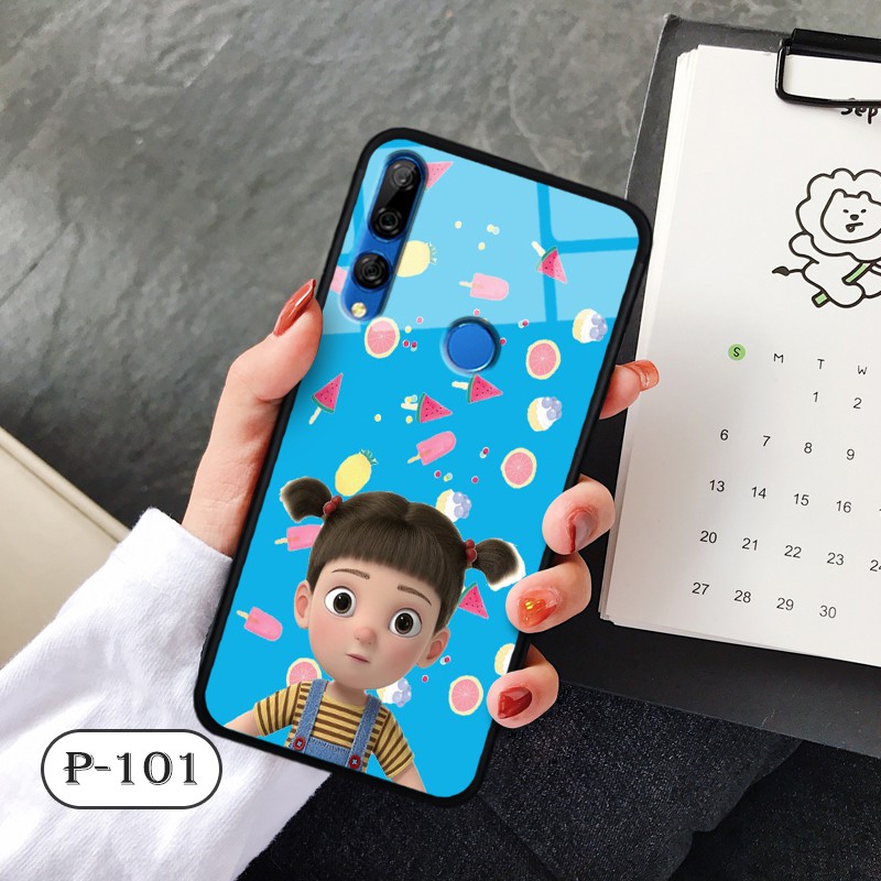 Ốp kính in hình cute Huawei Y9 PRIME 2019