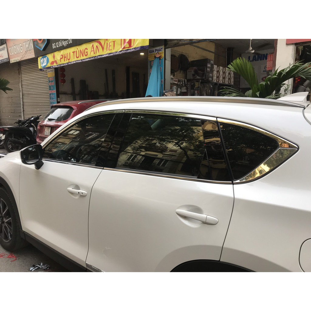 Viền cong kính Mazda CX5 2018-2023 - chất liệu innox cao cấp