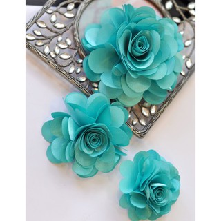 Bộ hoa hồng lụa cài áo cài tóc AG0002MU01