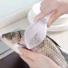 Dụng cụ đánh vảy cá bằng nhựa thông minh có nắp đậy