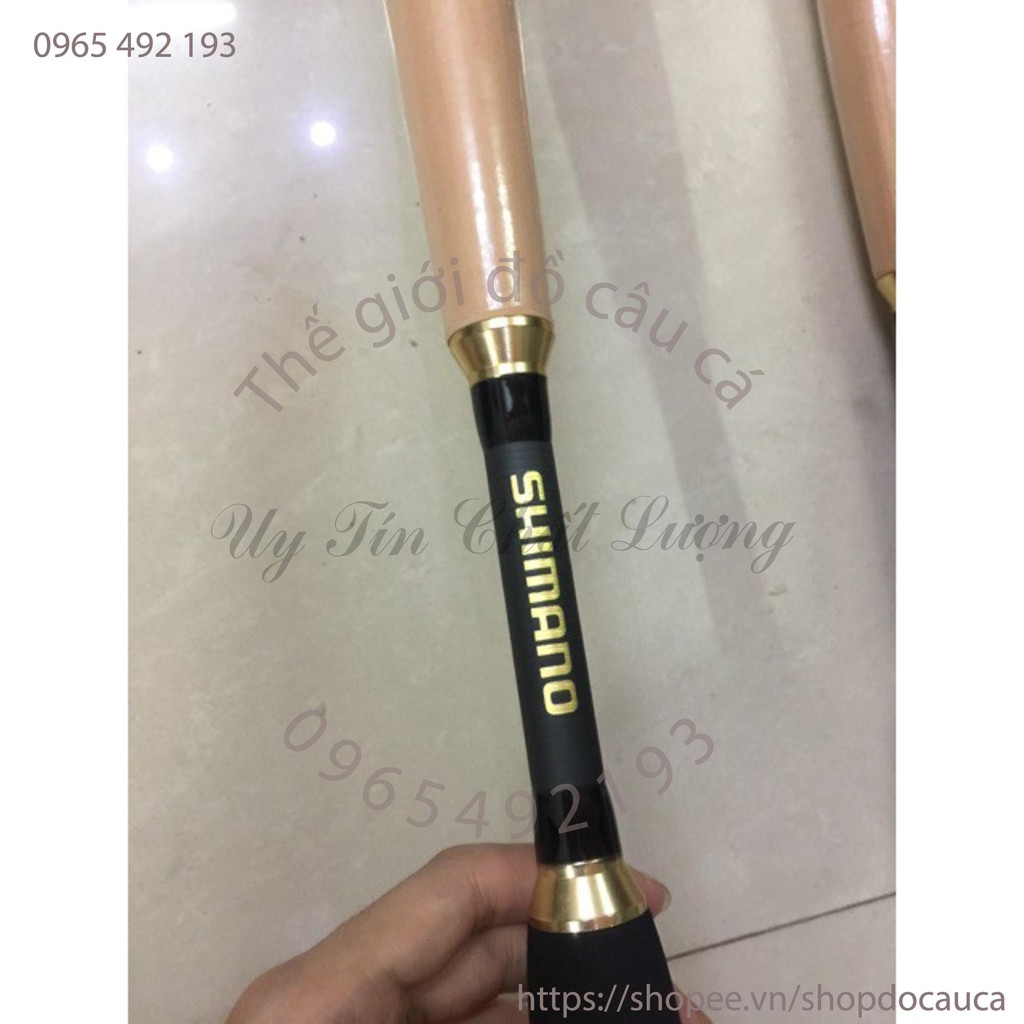 Cần shimano rút ngang đứng 1,8-2,4 m ( rẻ vô địch )