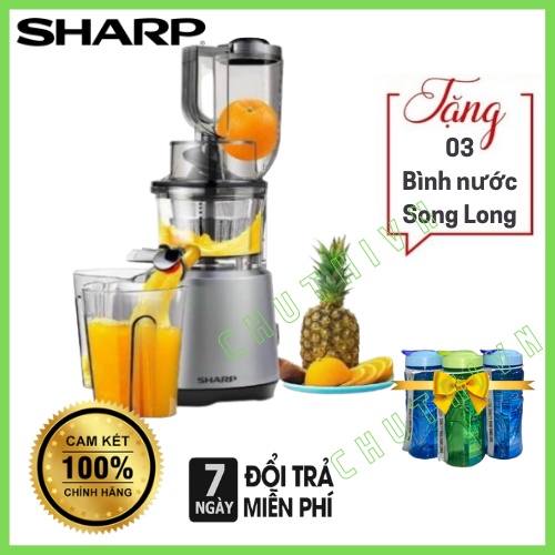 [Mã ELHA22 giảm 6% đơn 300K] (Mã CHUT002 giảm 8%) Máy ép chậm cao cấp Sharp KS-888 - Made in Thailand, New 2021