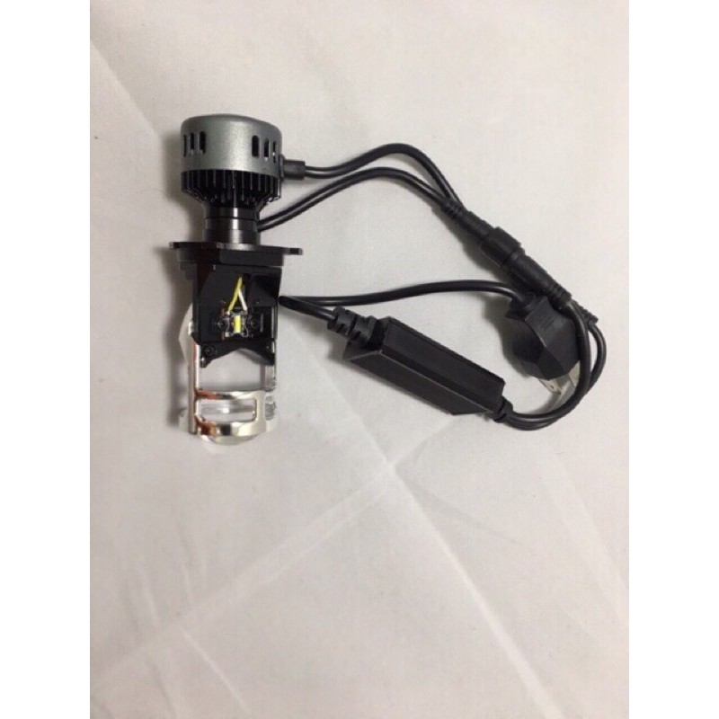 Đèn pha bi cầu led m01b chân h4 chính hãng