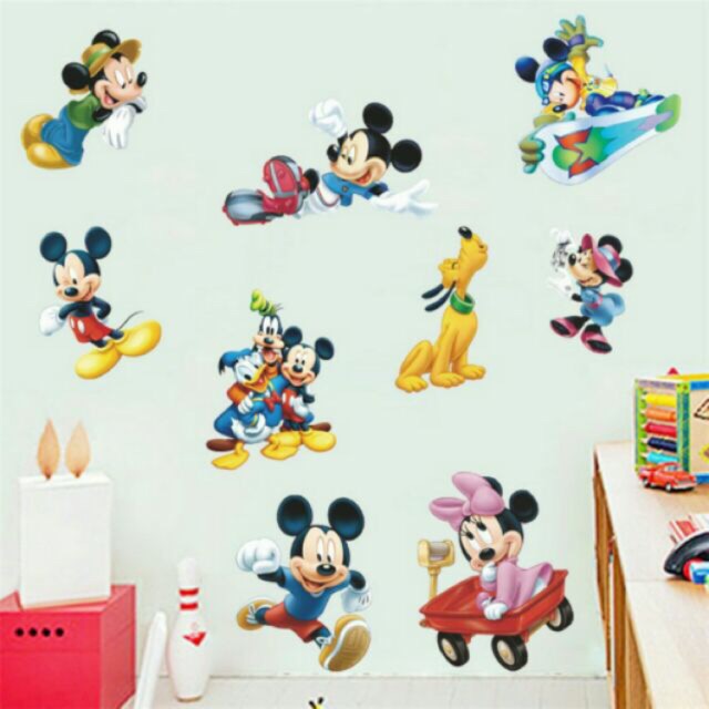 Decal họa tiết chuột Mickey
