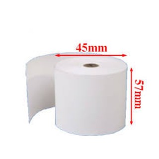 Giấy in bill Quán cà phê OnePaper K57 Ø 45mm