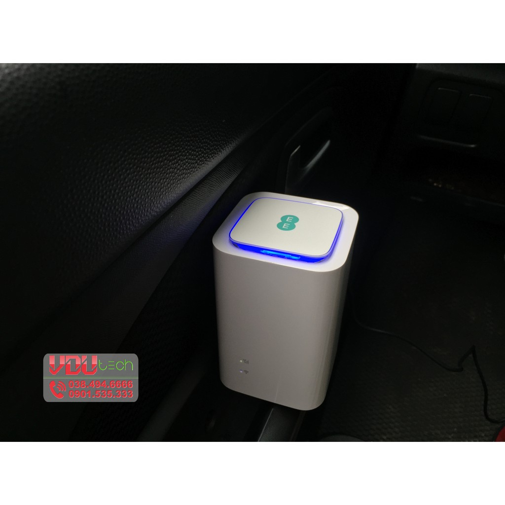 Bộ phát Wifi 4G - Huawei E5180 Cube, 32 thiết bị truy cập, 1 cổng LAN. Dùng cho xe khách, nơi ko kéo được mạng