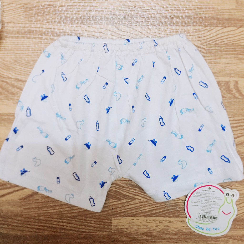 Thanh lý lẻ size - Quần đùi sơ sinh cho bé từ 3 - 24m