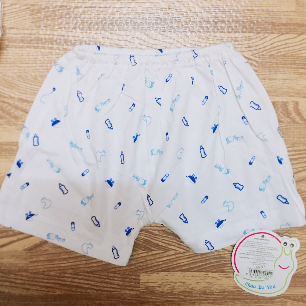 Thanh lý lẻ size - Quần đùi sơ sinh cho bé từ 3 - 24m