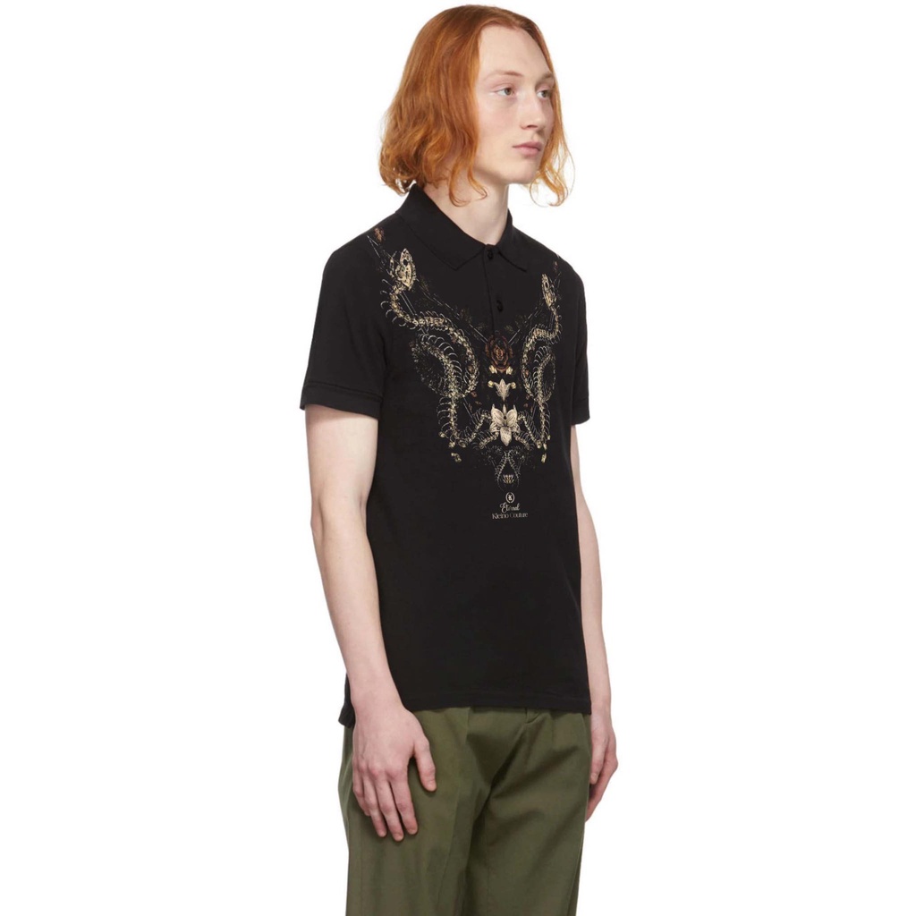 ÁO NGẮN TAY CÓ CỔ SNAKE SKULL POLO