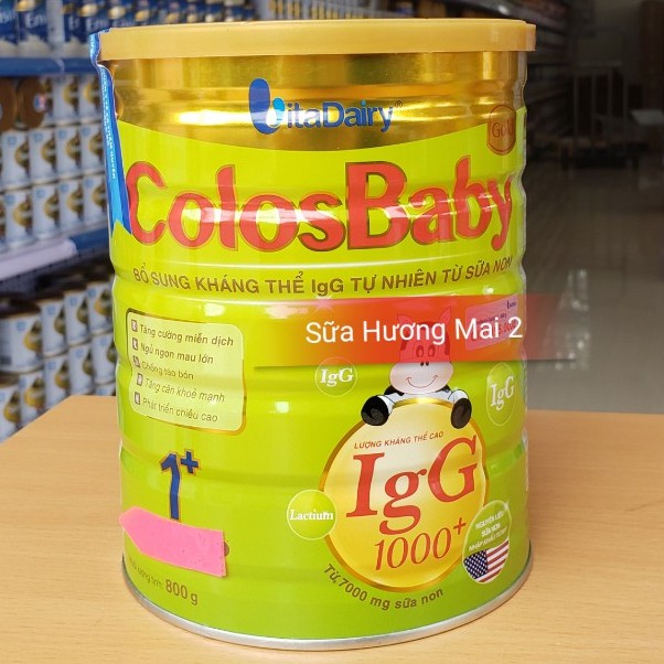 Sữa Bột ColosBaby 1+ 800g