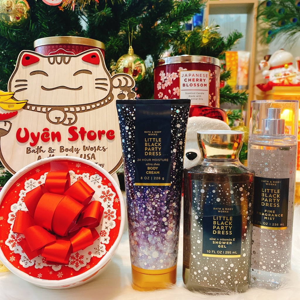 LITTLE BLACK PARTY DRESS- Xịt Thơm Toàn Thân Body Mist Bath & Body Works Usa