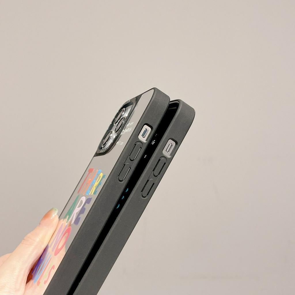 Ốp Điện Thoại Tráng Gương Màu Sắc Đa Dạng Cho iPhone14ProMax iP13Pro 13 iPhone11 12Promax 13Promax 12 13 14