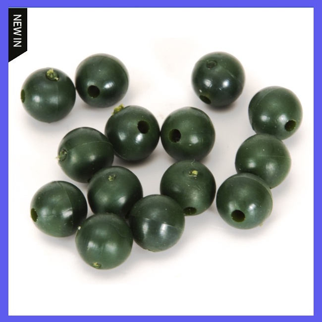 Bộ 50 Hạt Silicone Tròn 6mm/8mm Phụ Kiện Câu Cá