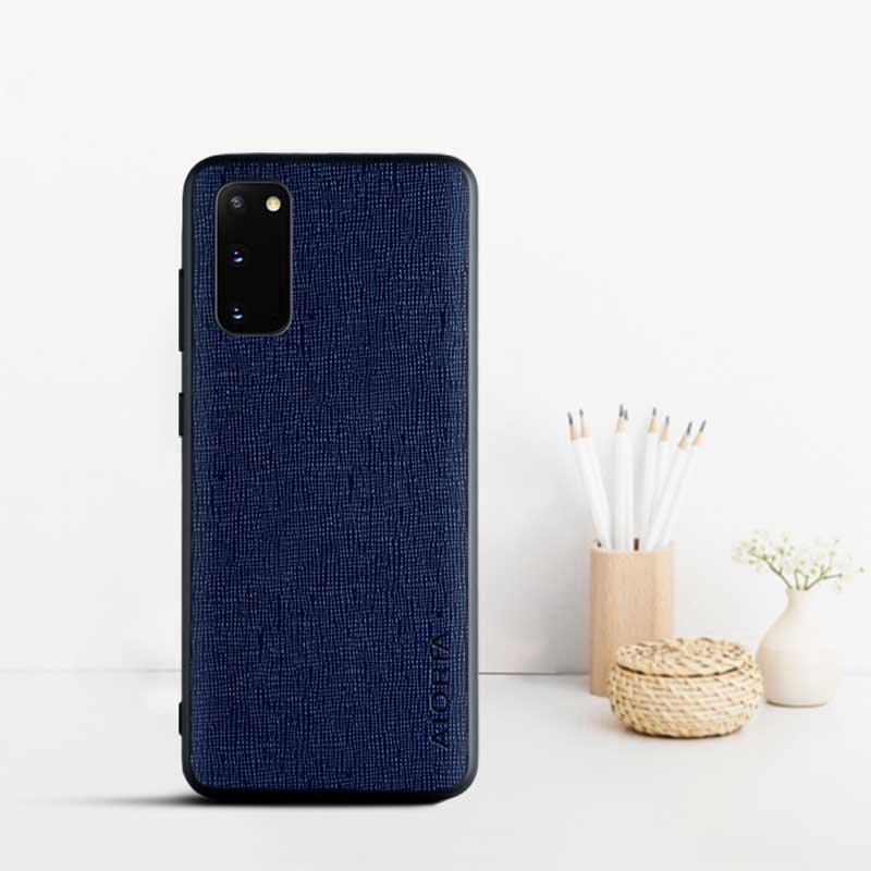 Ốp Điện Thoại tpu + pc Bề Mặt Da pu Cho samsung galaxy s10 5g lite a51 a71