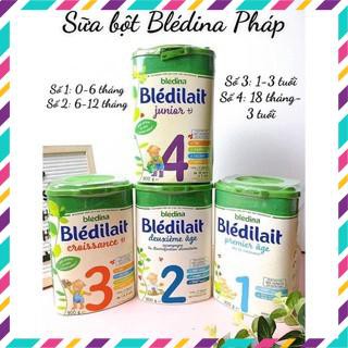 [Chính Hãng]  Sữa bột Bledilait Bledina Pháp số 1 2 3 ( DATE 2022)