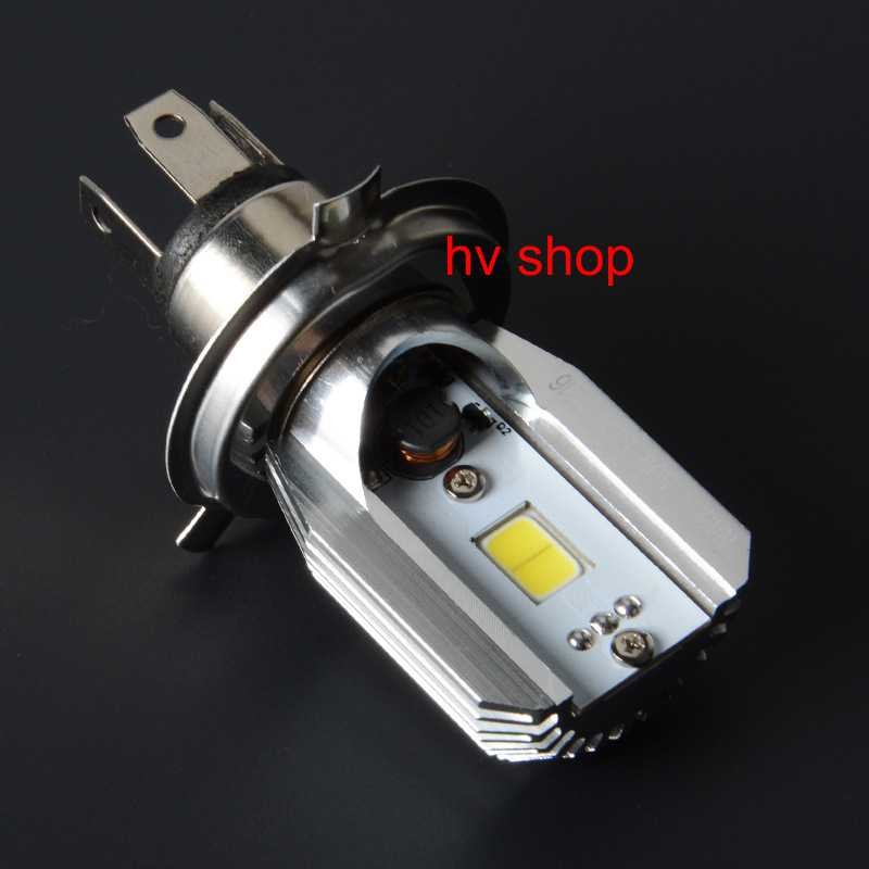 Đèn led xe máy pha cos h4 COB M4 20W