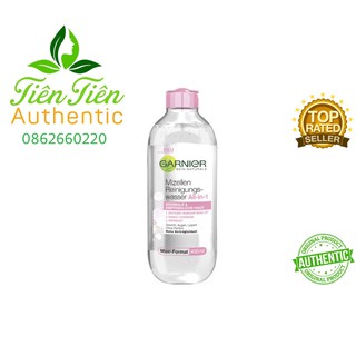 NƯỚC TẨY TRANG GARNIER MICELLAR REINIGINGS WATER 400ML ( HỒNG NHẠT)