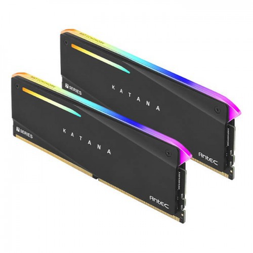 Ram PC Antec KATANA 7 Series RGB Black 16GB 3200Mhz DDR4 (2x8GB) AM4U32168G11-7DKR | BigBuy360 - bigbuy360.vn