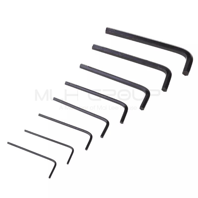 Bộ Lục Giác Chữ L 8 Món (1.5-6mm) Sửa Chữa Xe Đạp Đa Năng Tiện Dụng MLH