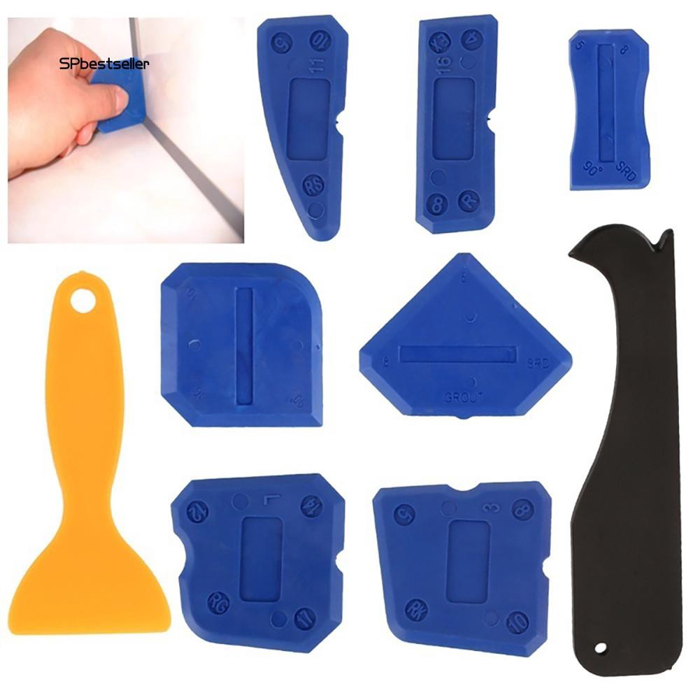 Bộ 9 thanh cạo trét kín bằn nhựa và silicone đầy tiện lợi