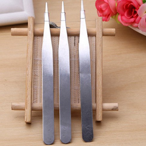 Nhíp gắp đá Nhíp thẳng gắp dụng cụ trang trí nail