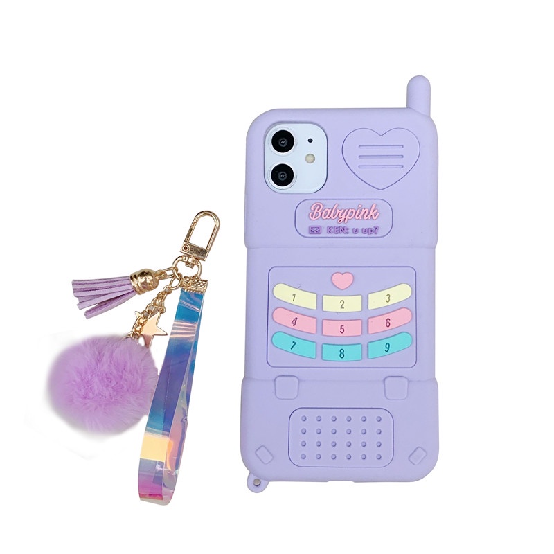 Ốp lưng iPhone 12 Pro Max iPhone11 Soft Silicone 3D Phone model Cover Apple iPhone X XR XS Max 6/7/8 Plus Silicone Case