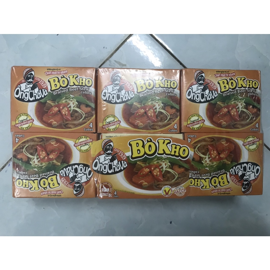 Viên súp gia vị Bún bò Huế/ Hủ tíu/ Phở /Bún riêu cua( lốc 12 hộp 75gr)