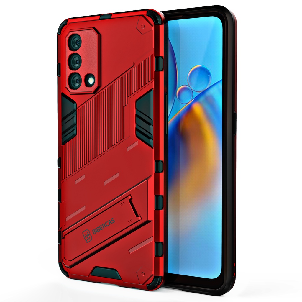 Ốp lưng Oppo A74 4G / Oppo A95 / Oppo A57 Iron Man Ver 2 chống sốc thời trang giá đỡ xem phim bảo vệ camera